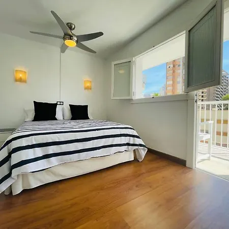 Noir Fabulosa Terraza Con Vistas Al Mar 2hb * Benidorm