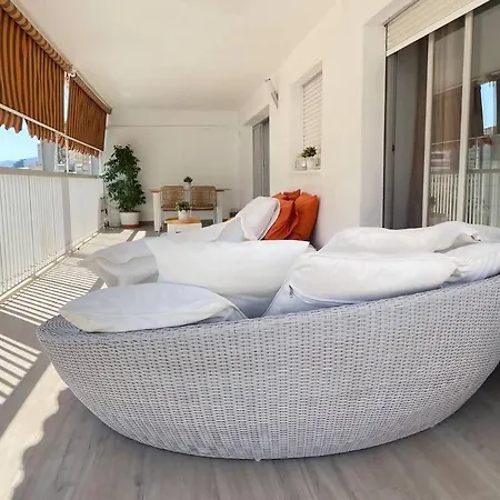 Apartmán Noir Fabulosa Terraza Con Vistas Al Mar 2hb Benidorm